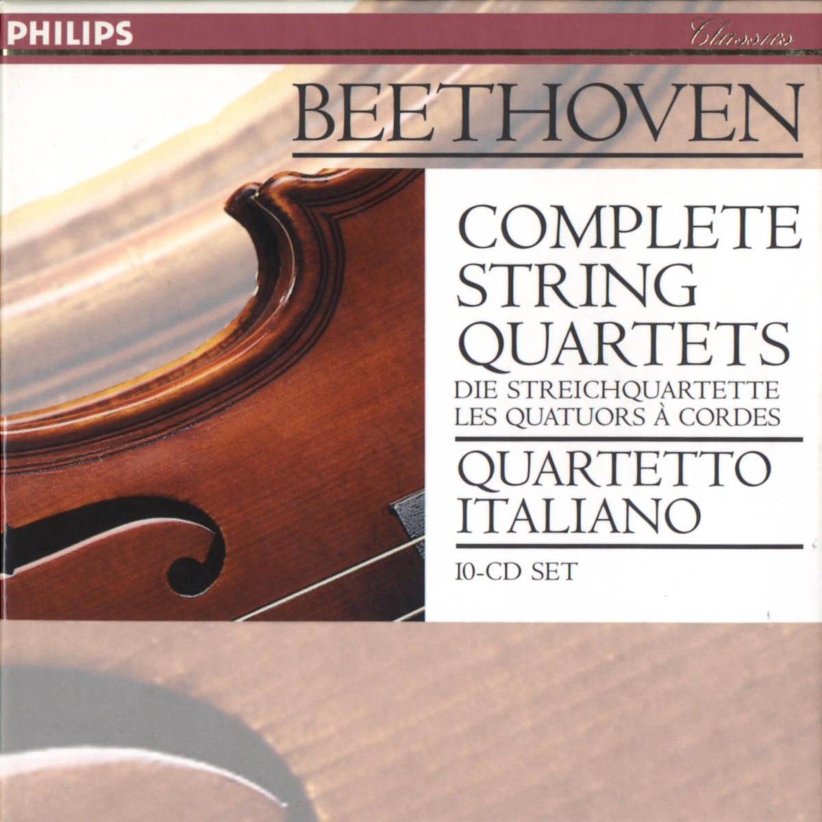 Product Family | BEETHOVEN The Complete String Quartets Quartetto Italiano